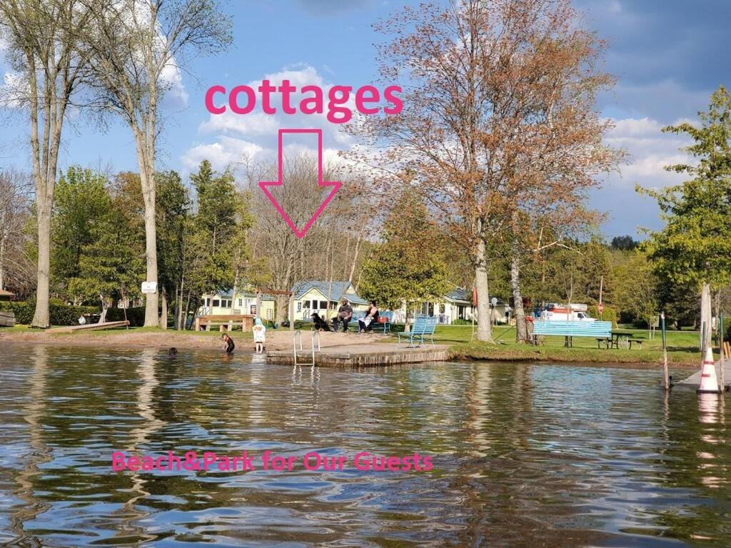 Fun Place With A Sandy Beach For Swimming, Boating, And Fishing, Featuring 3 Available Cabins Fenelon Falls Екстер'єр фото